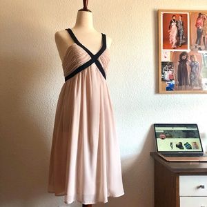 2/$20 H&M Light Blush/Ivory Dress